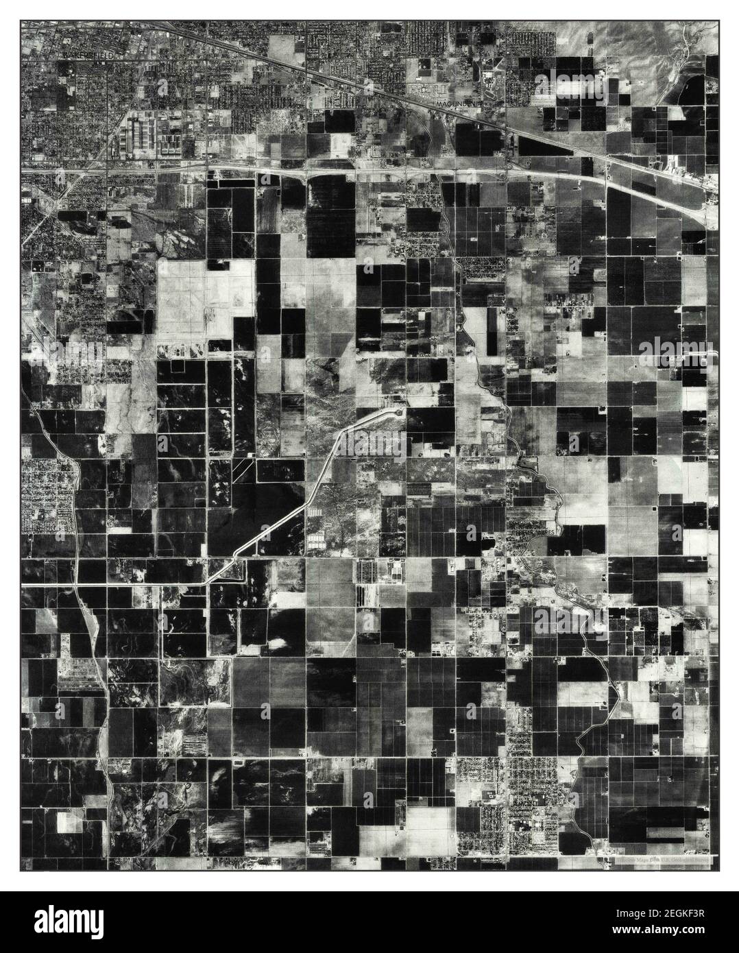 Lamont, California, map 1978, 124000, United States of America by