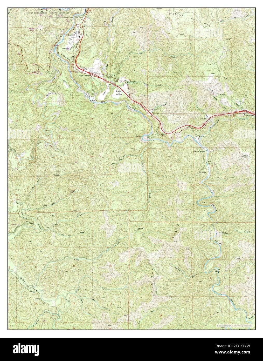 Leggett map Cut Out Stock Images & Pictures Alamy