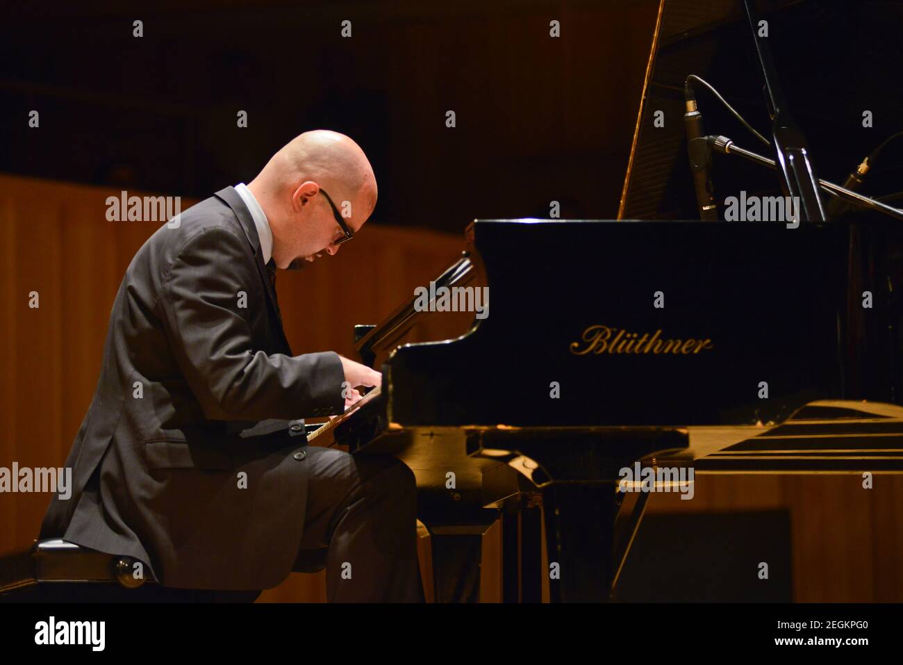 Ethan Iverson (piano). The Bad Plus Stock Photo - Alamy