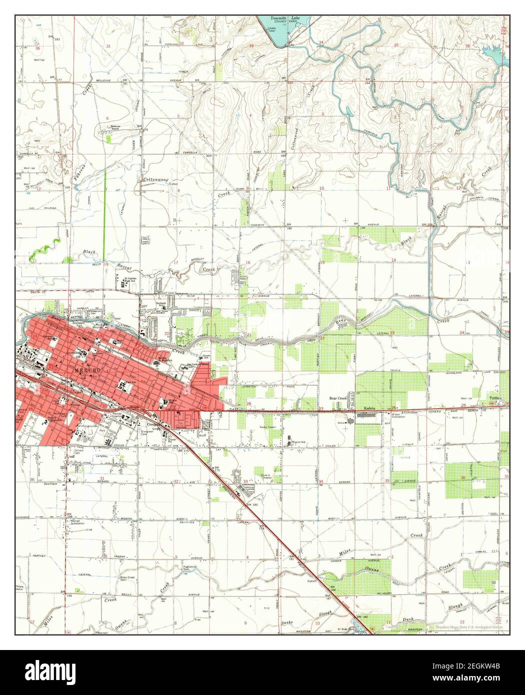 Merced county map Cut Out Stock Images & Pictures Alamy
