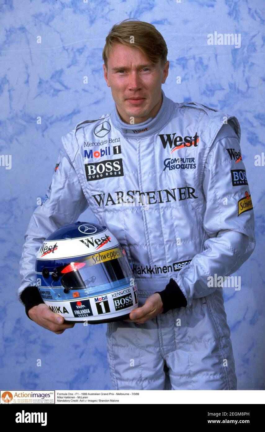 Mika hakkinen 1999 hi-res stock photography and images - Alamy