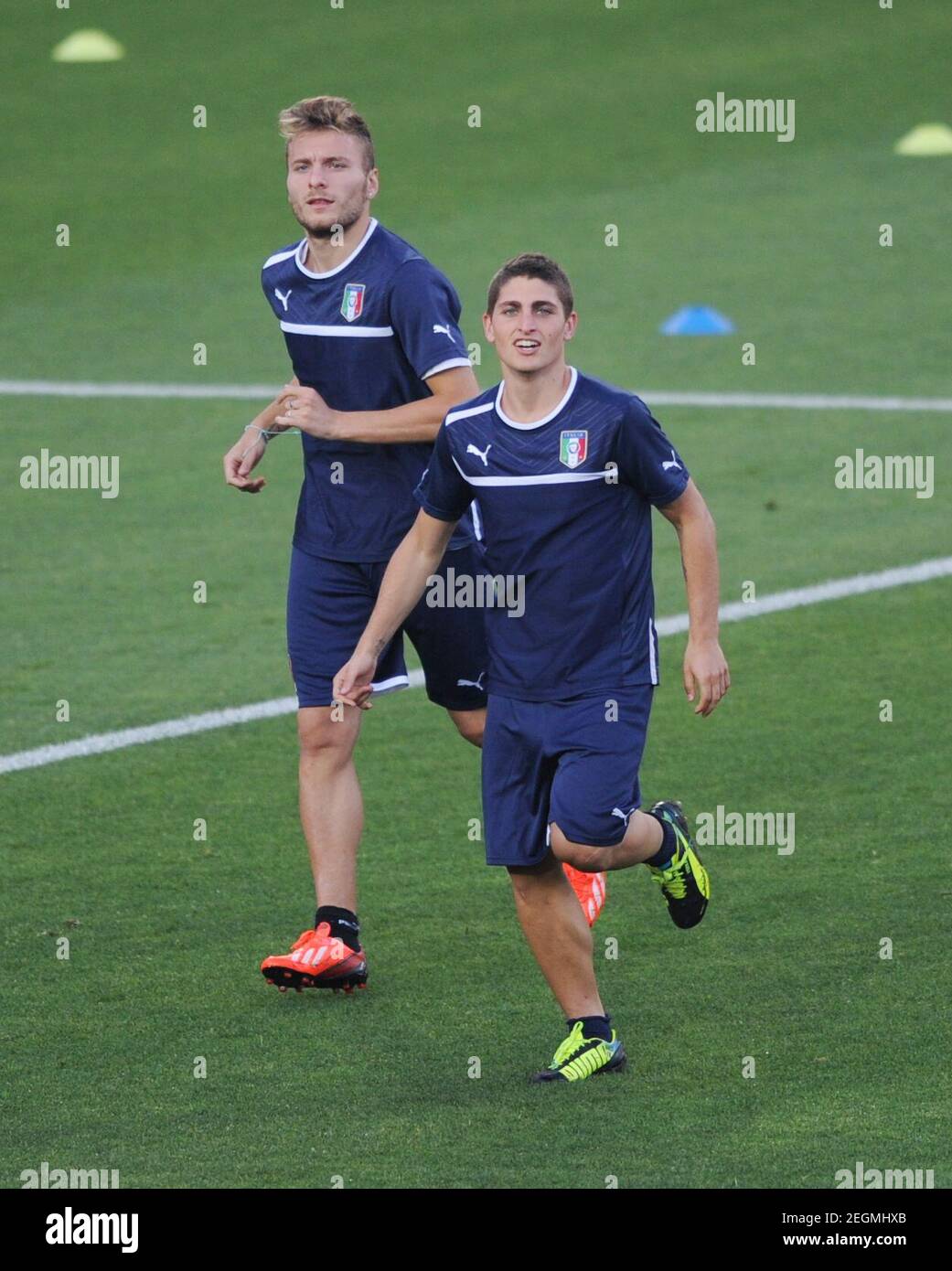 Ciro immobile marco verratti hires stock photography and images Alamy