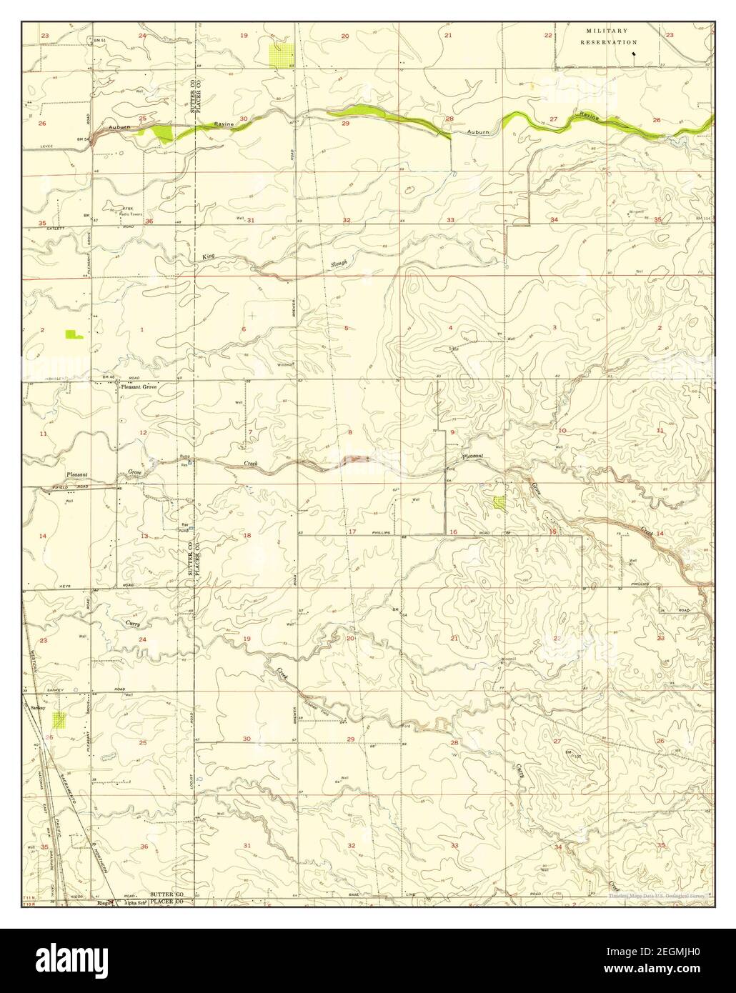 Map of pleasant grove hi-res stock photography and images - Alamy