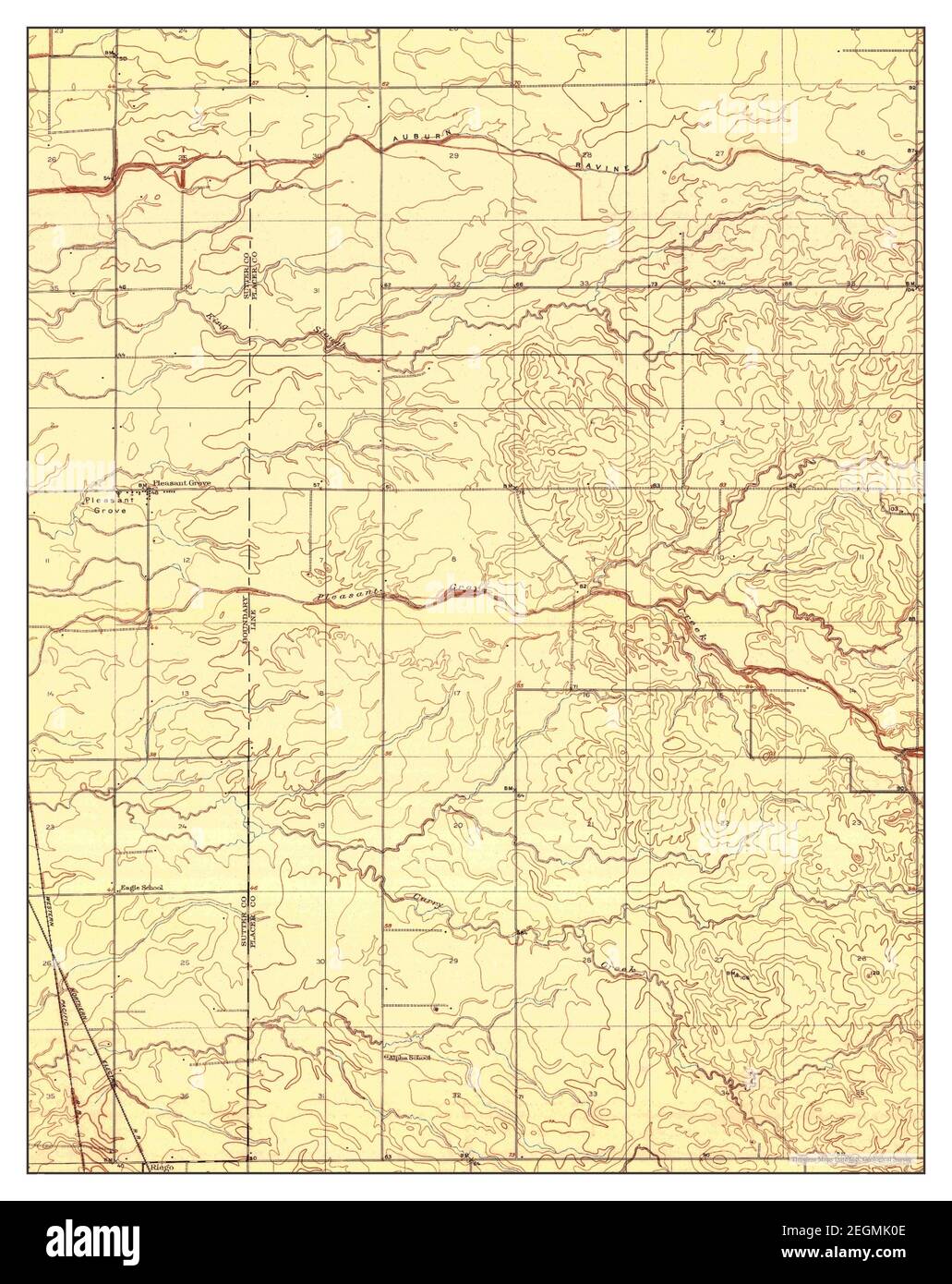 Map of pleasant grove Cut Out Stock - Pleasant Grove California Map 1910 131680 United States Of America By Timeless Maps Data Us Geological Survey 2EGMK0E 