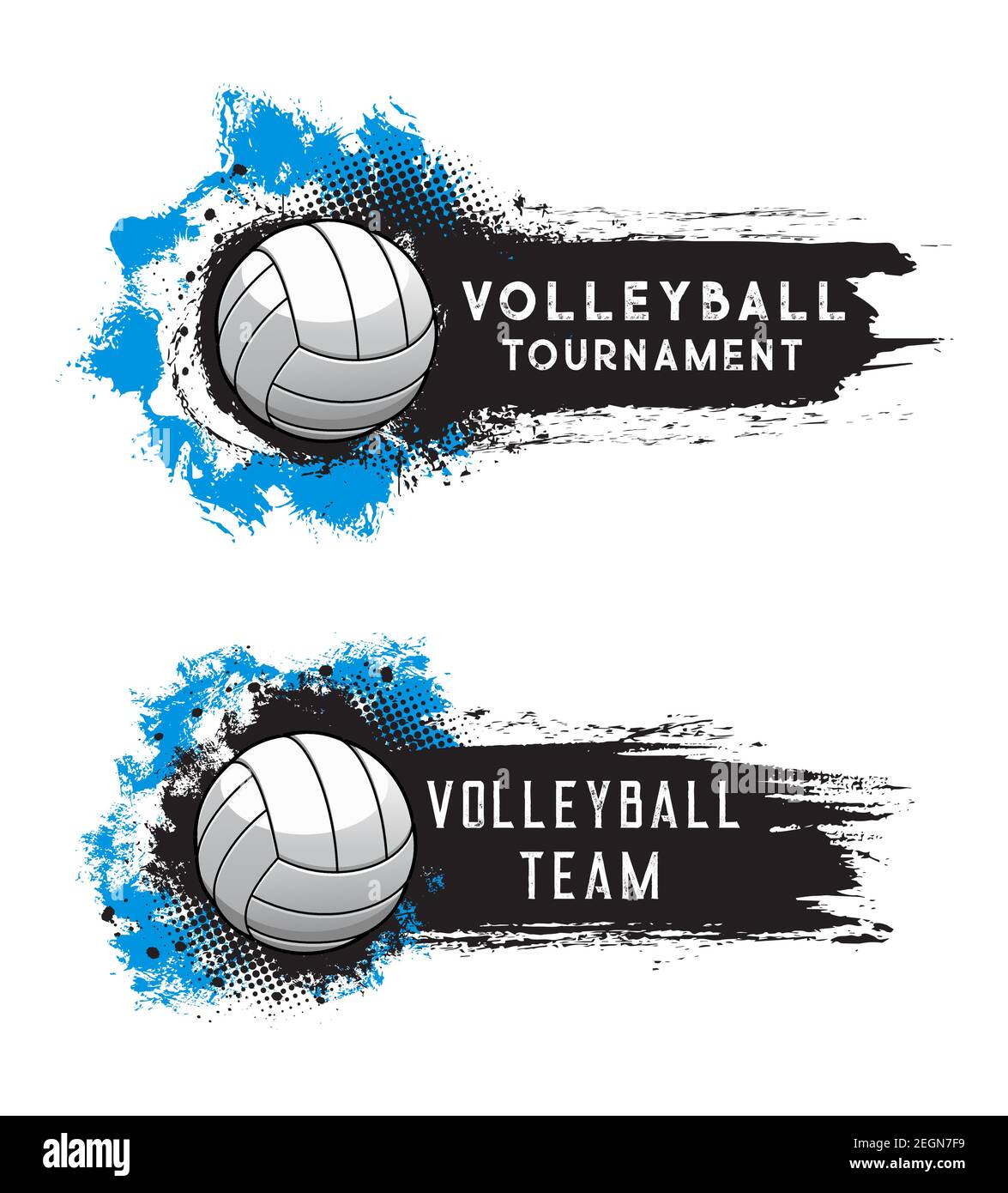 Volleyball amateur volleyball Stock Vector Images Alamy