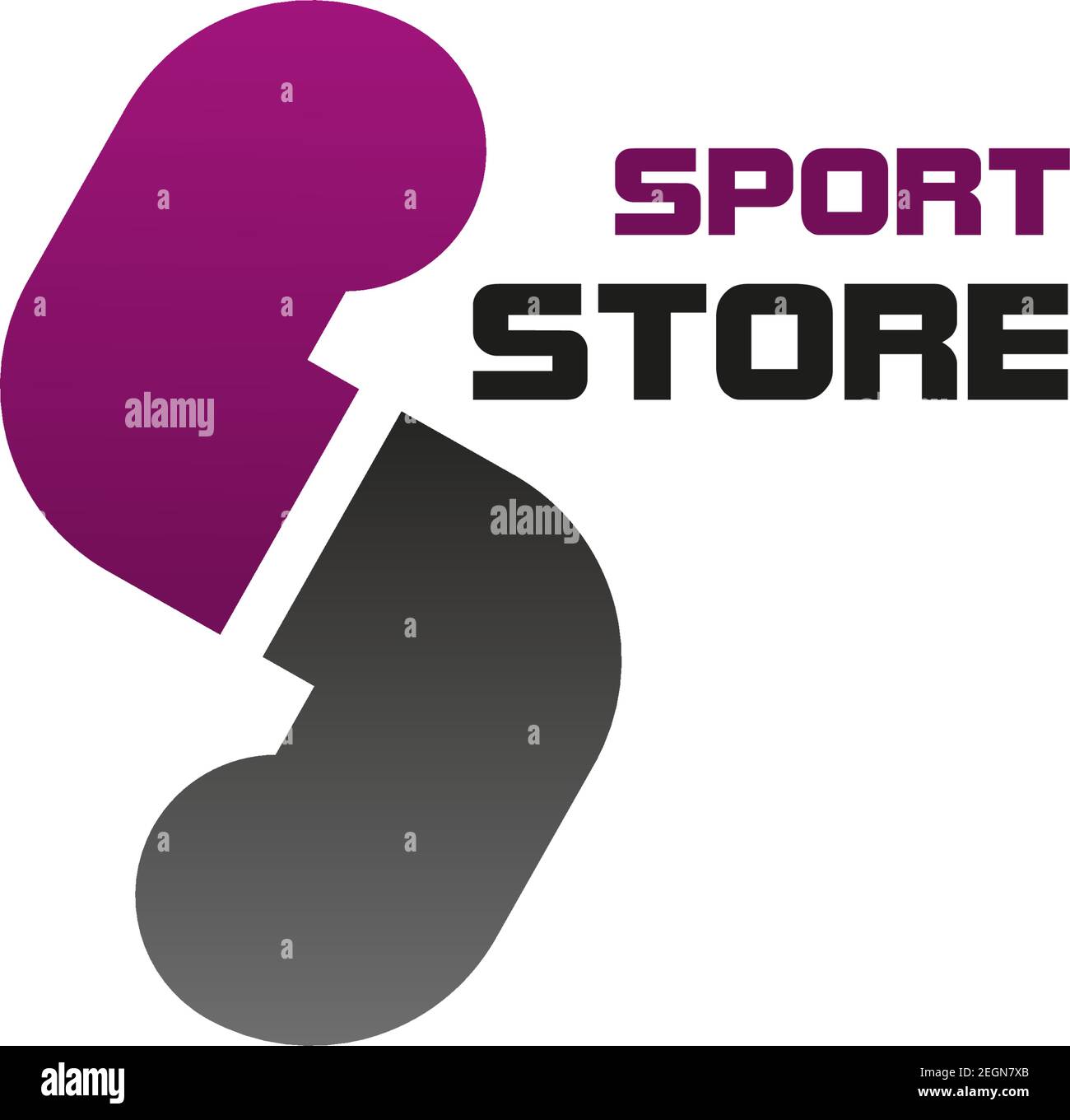 Retail sporting goods store Stock Vector Images Alamy