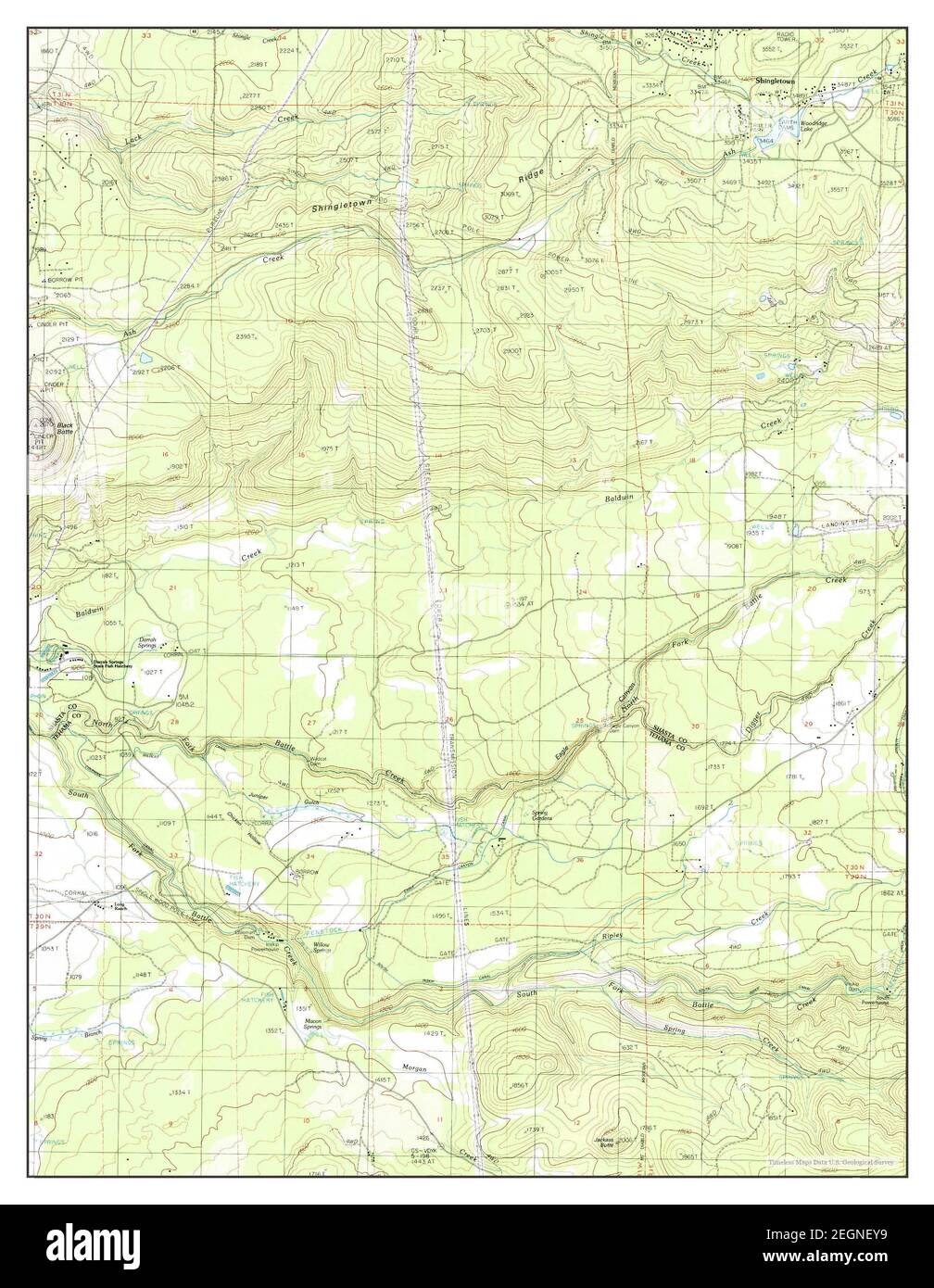 Map of shingletown hires stock photography and images Alamy