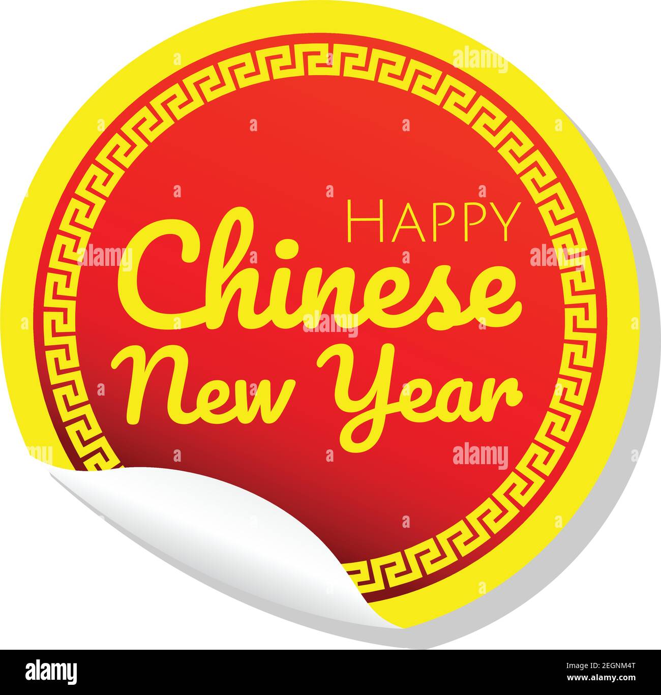 chinese new year ornament vector