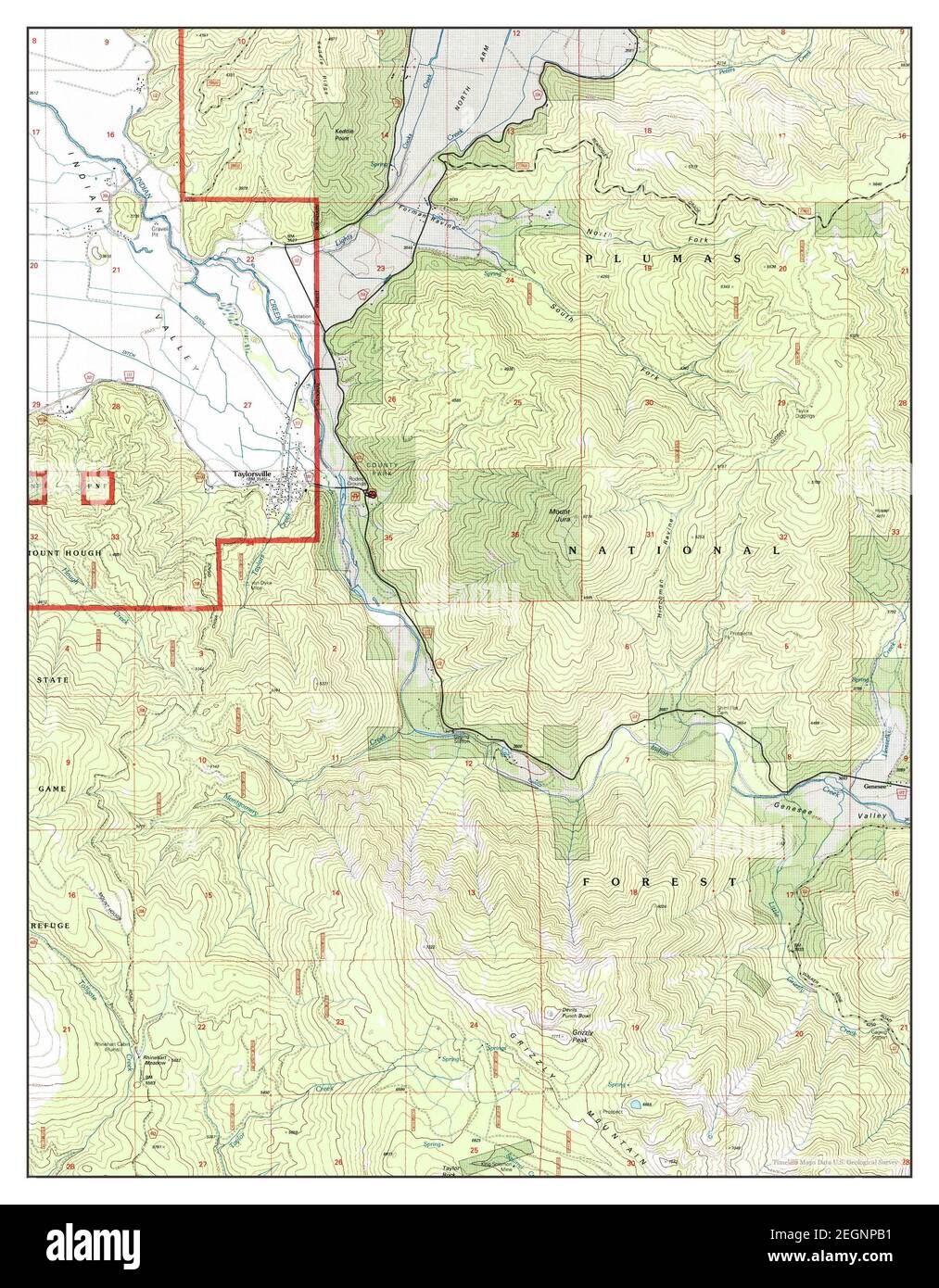 Taylorsville map hires stock photography and images Alamy