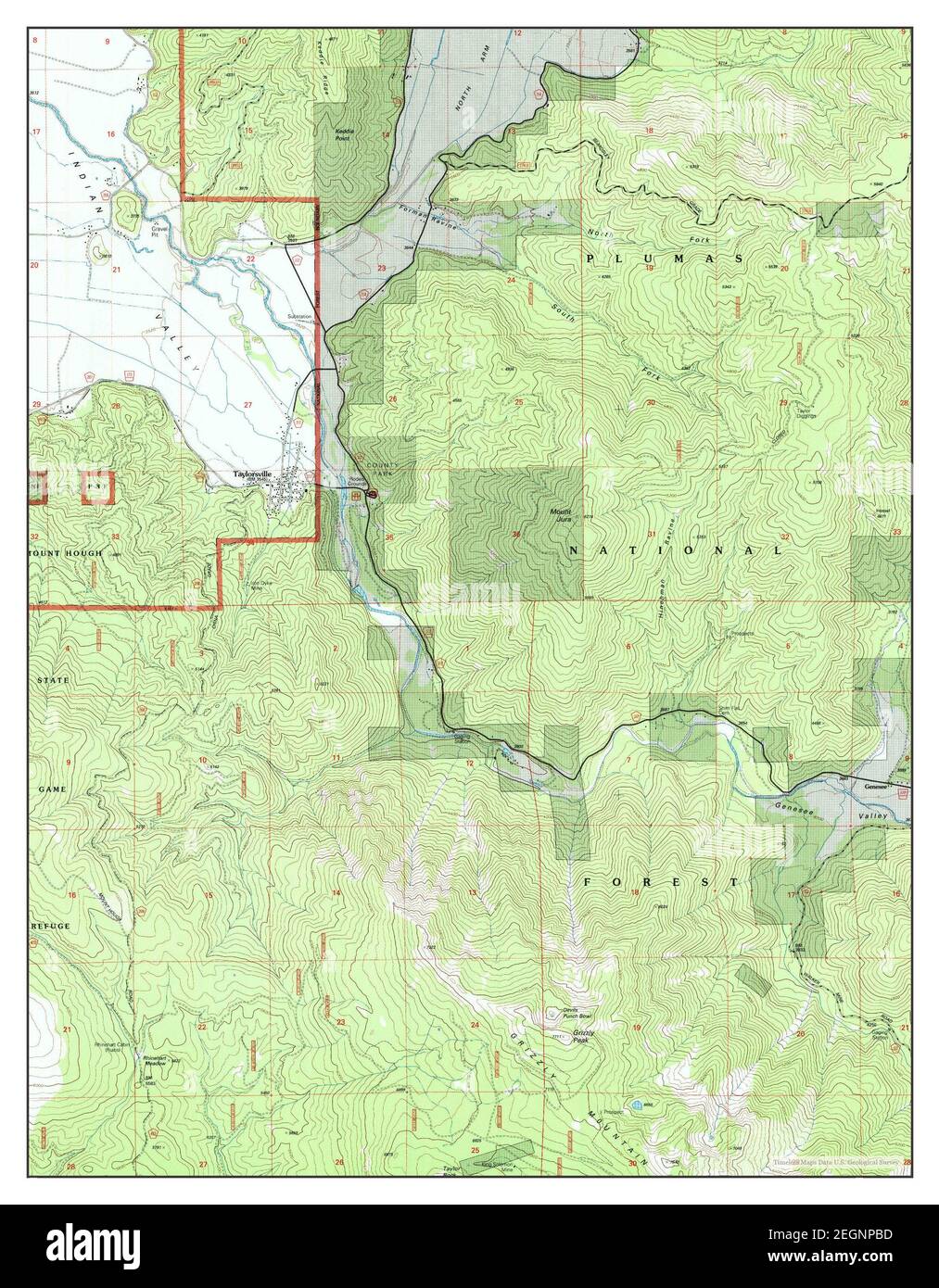 Taylorsville map Cut Out Stock Images & Pictures Alamy