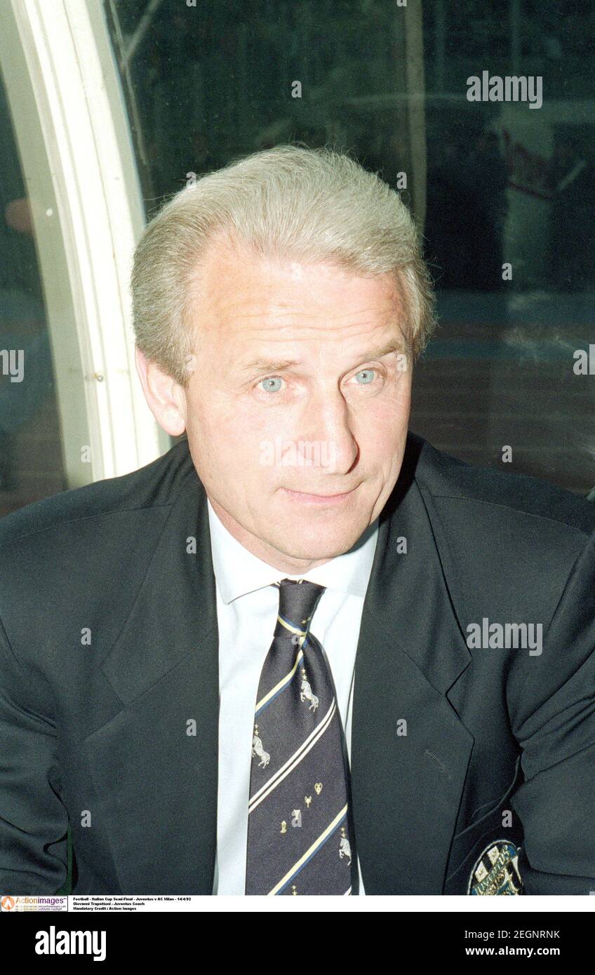 Giovanni trapattoni juventus hi-res stock photography and images - Alamy