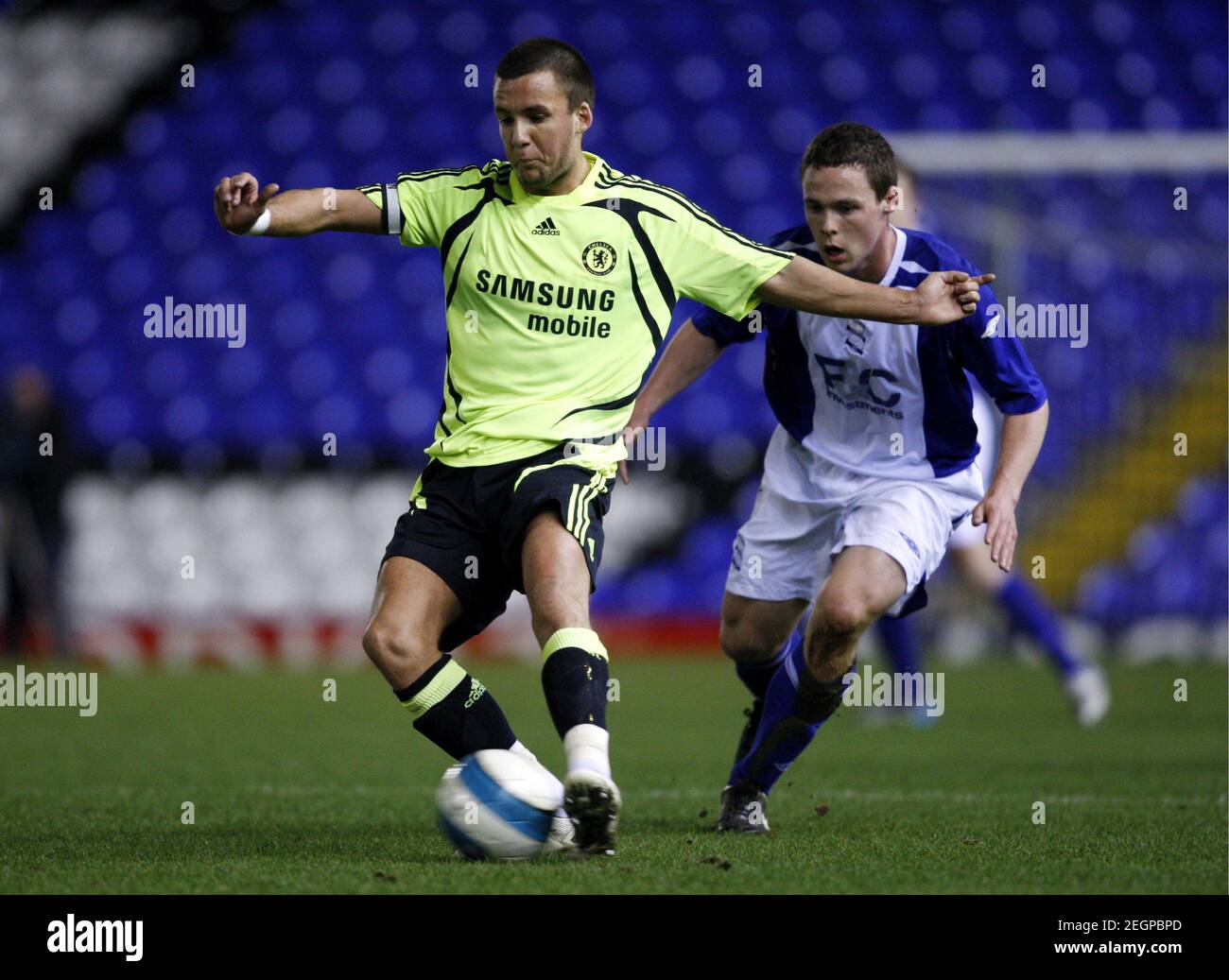 Football - Birmingham City Reserves v Chelsea Reserves - Barclays Premier  Reserve League South - St Andrews - 07/08 -