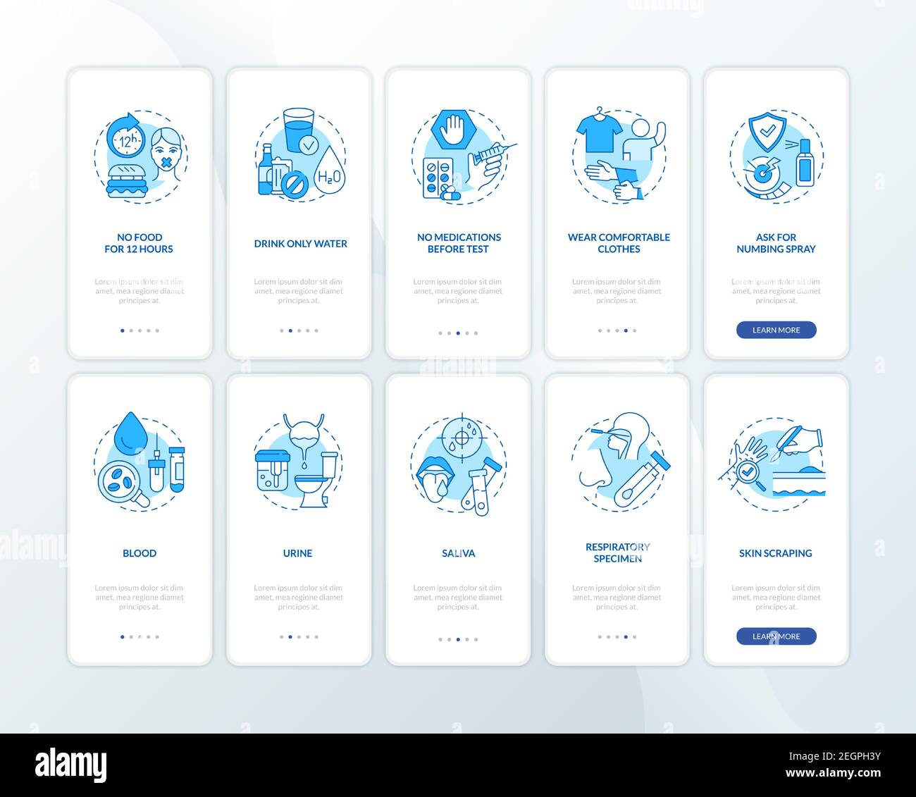 Medical slide preparation Stock Vector Images Alamy