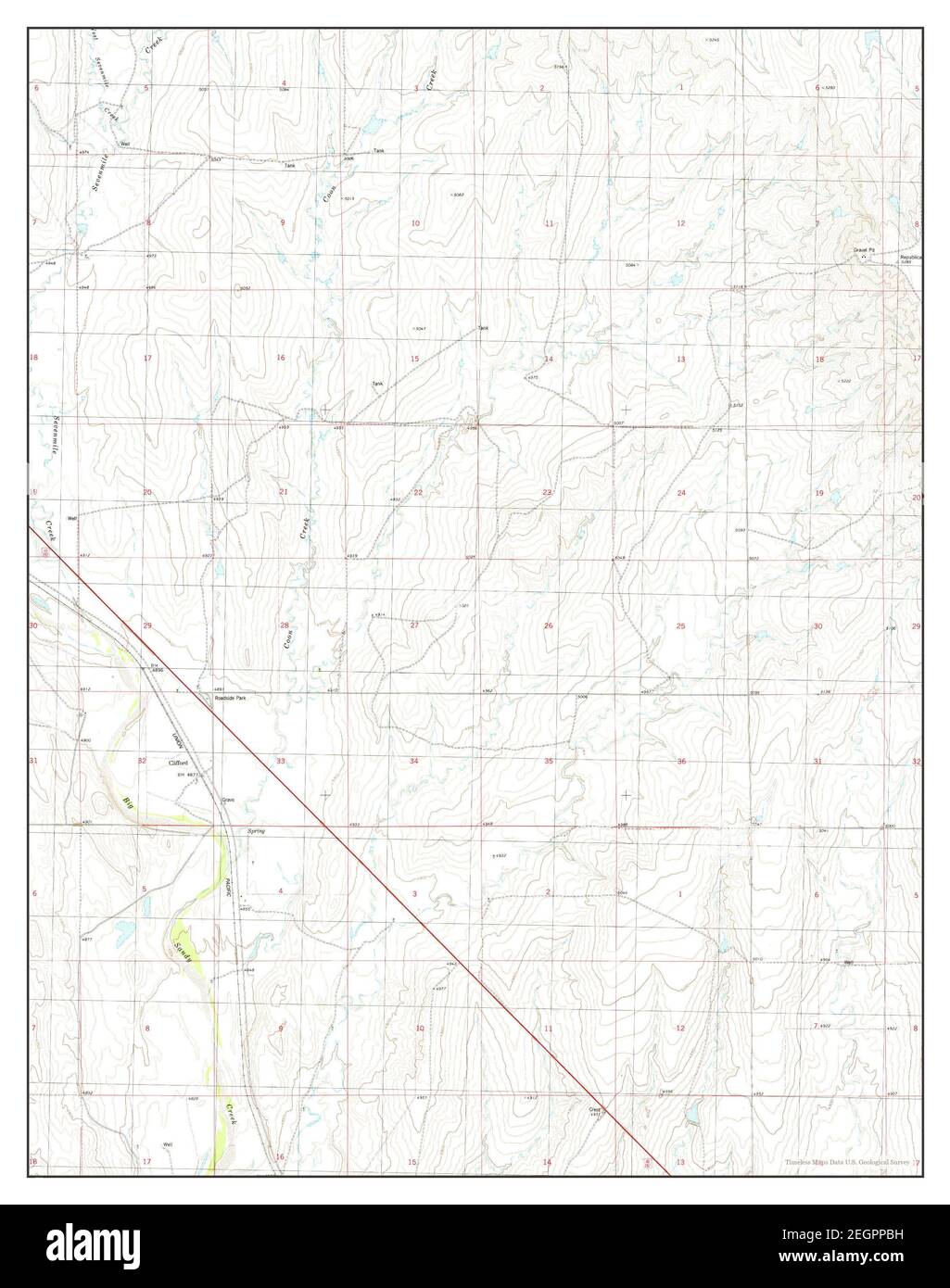 Clifford, Colorado, map 1979, 1:24000, United States of America by