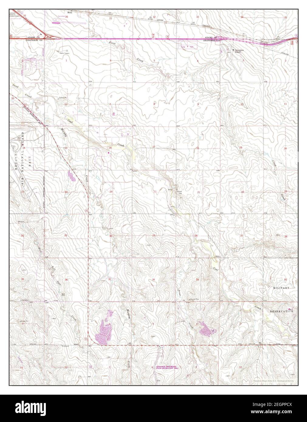 Coal Creek, Colorado, map 1966, 124000, United States of America by