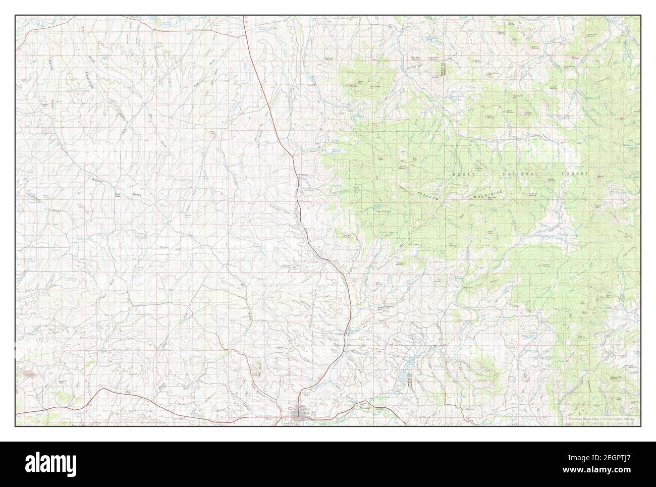 Craig colorado map hi-res stock photography and images - Alamy