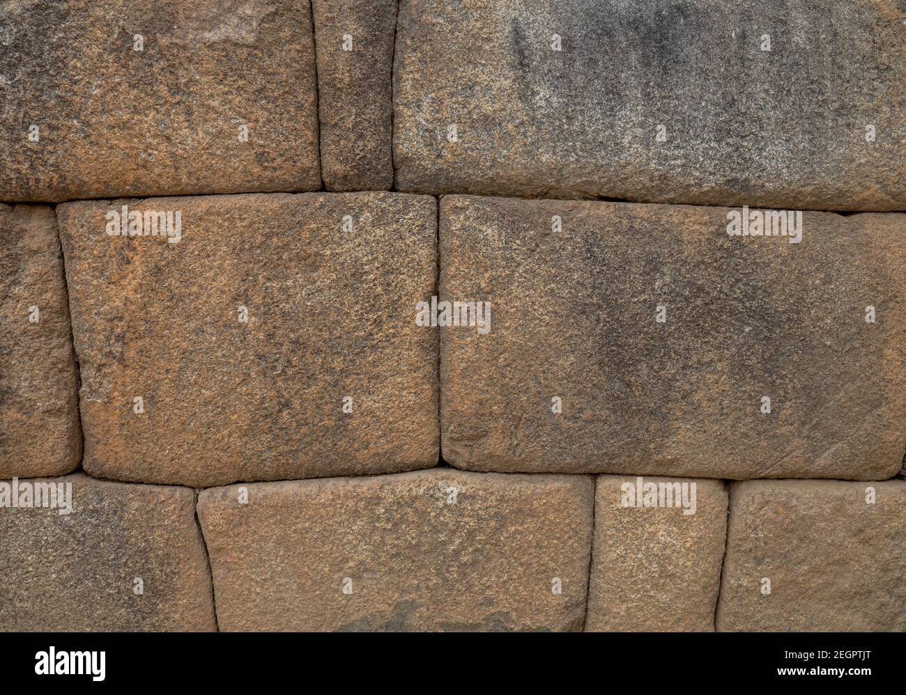 Stone wall close up at Machu Picchu Stock Photo - Alamy