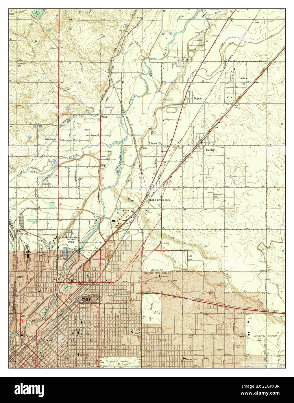 Derby Street Map 1950 Derby Street Map High Resolution Stock Photography And Images - Alamy