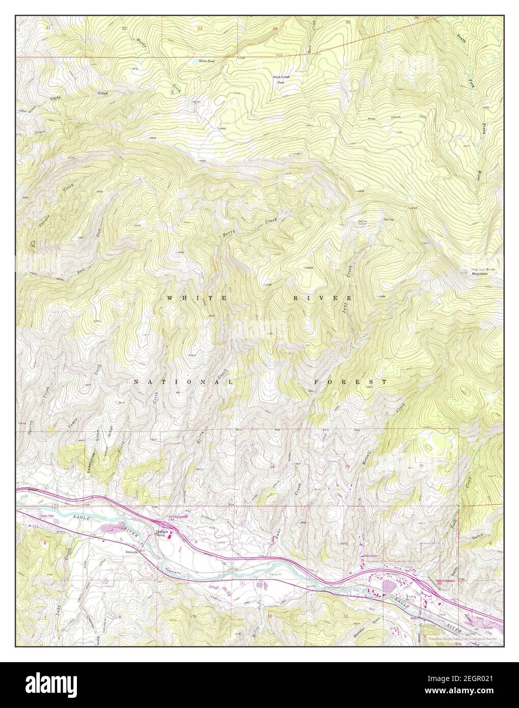 Edwards, Colorado, map 1962, 1:24000, United States of America by