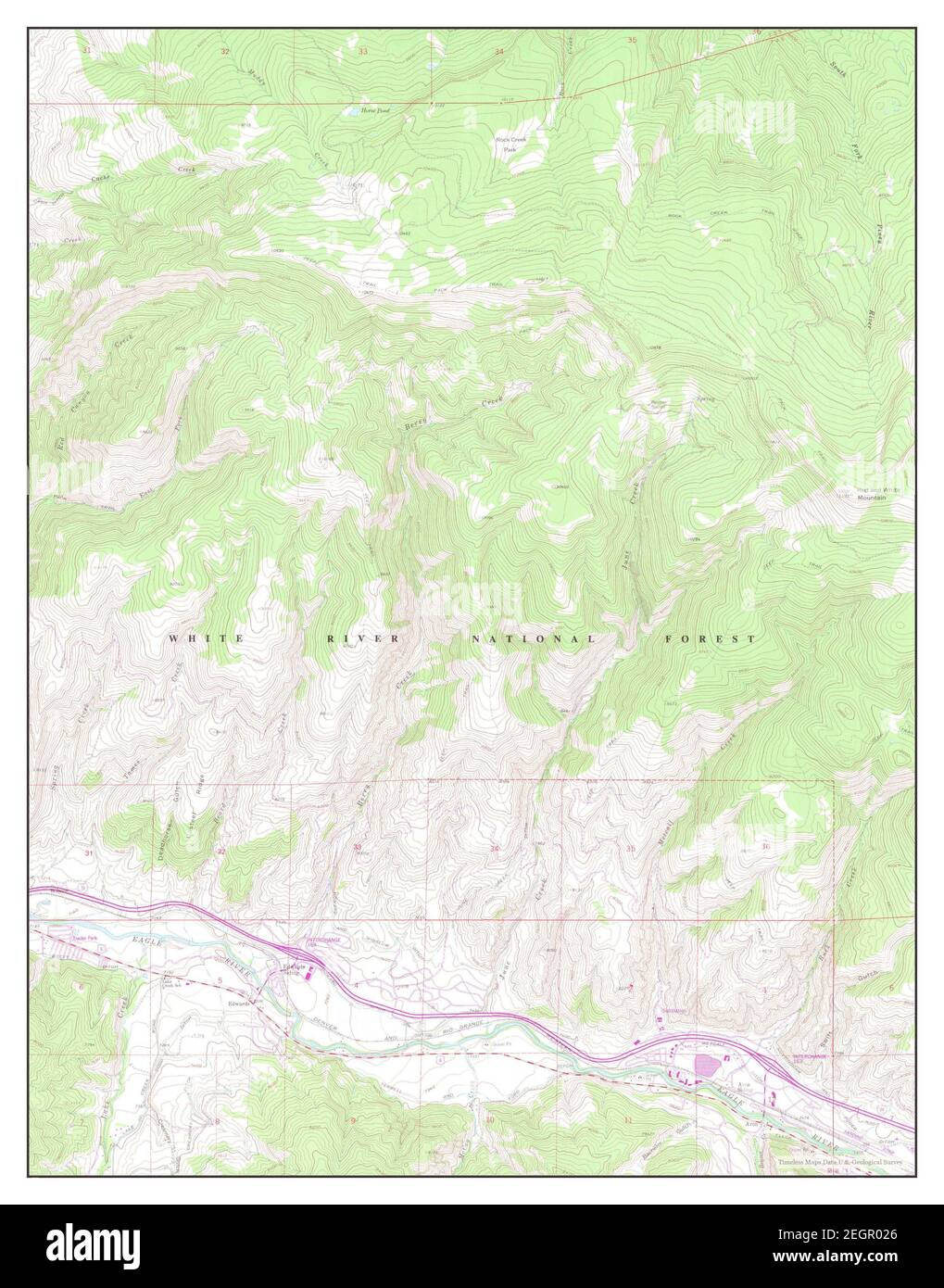 Edwards, Colorado, map 1962, 1:24000, United States of America by ...