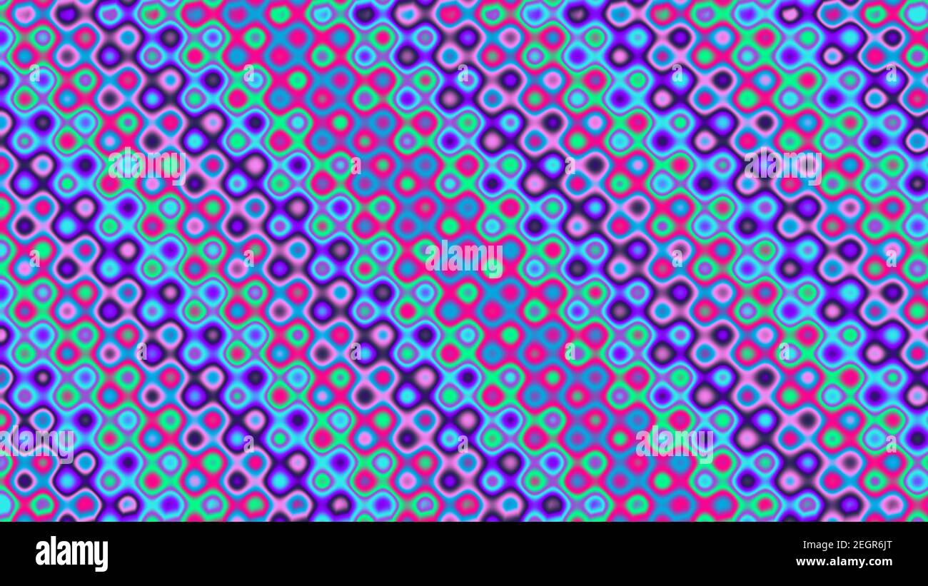 Abstract Wavy Psychedelic Blanket