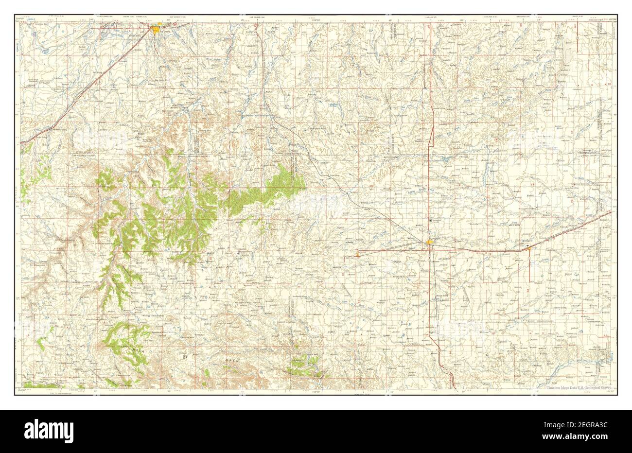 La Junta, Colorado, map 1958, 1250000, United States of America by