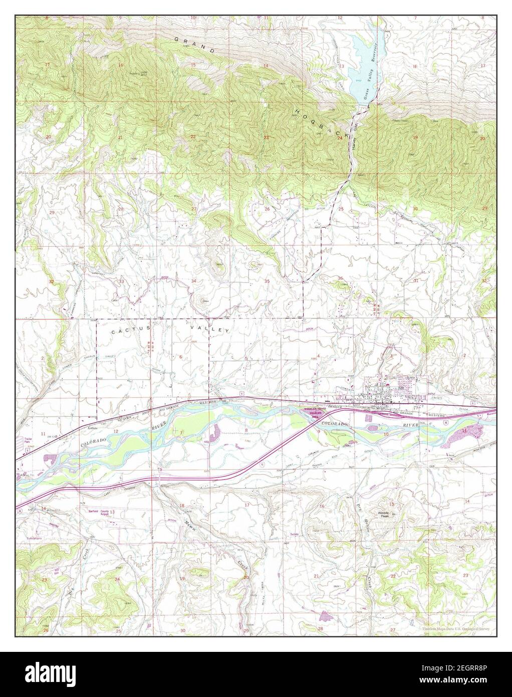 Silt, Colorado, map 1962, 124000, United States of America by Timeless Maps, data U.S