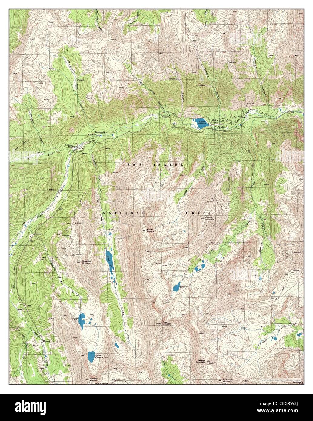 Map of st elmo hires stock photography and images Alamy
