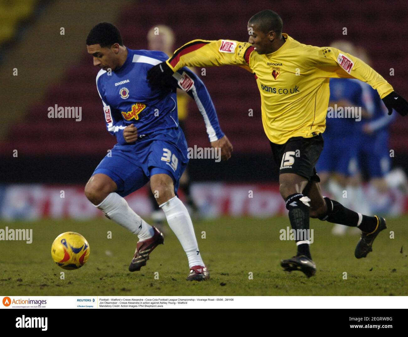 Football Watford V Crewe Alexandra Coca Cola Football League Championship Vicarage Road 05 06 28 1
