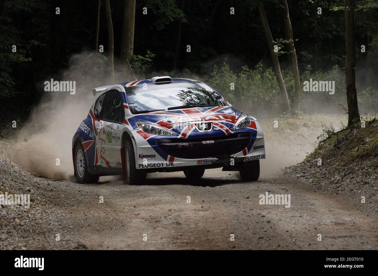 Goodwood festival of speed forest rally stage hi-res stock photography ...