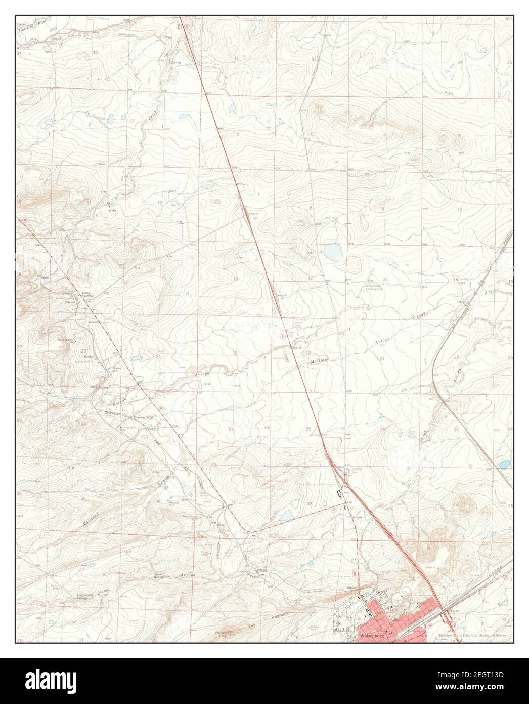 Map of walsenburg hires stock photography and images Alamy