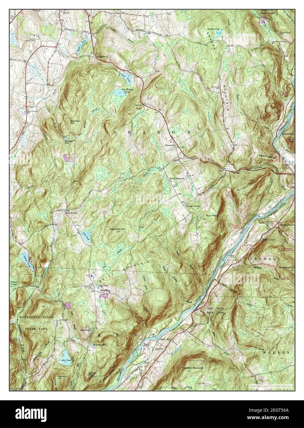 Ellsworth map hires stock photography and images Alamy