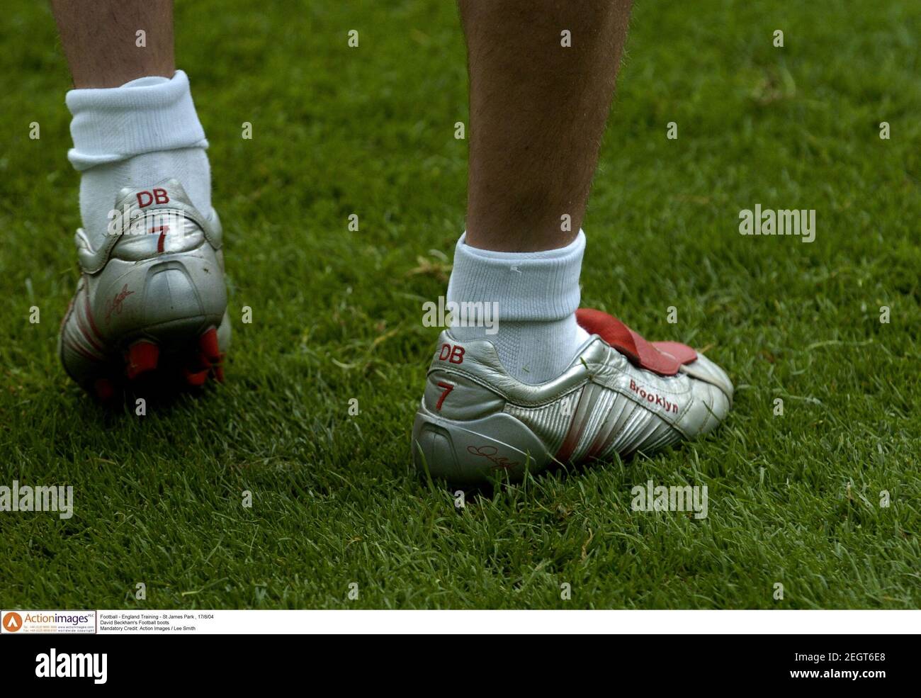 David beckhams boots hi-res stock photography and images - Alamy