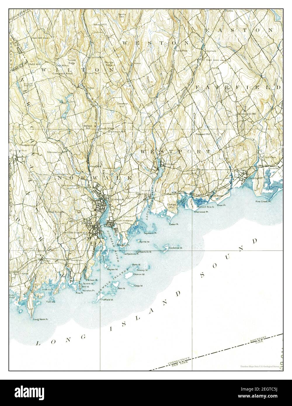 Map of norwalk hires stock photography and images Alamy