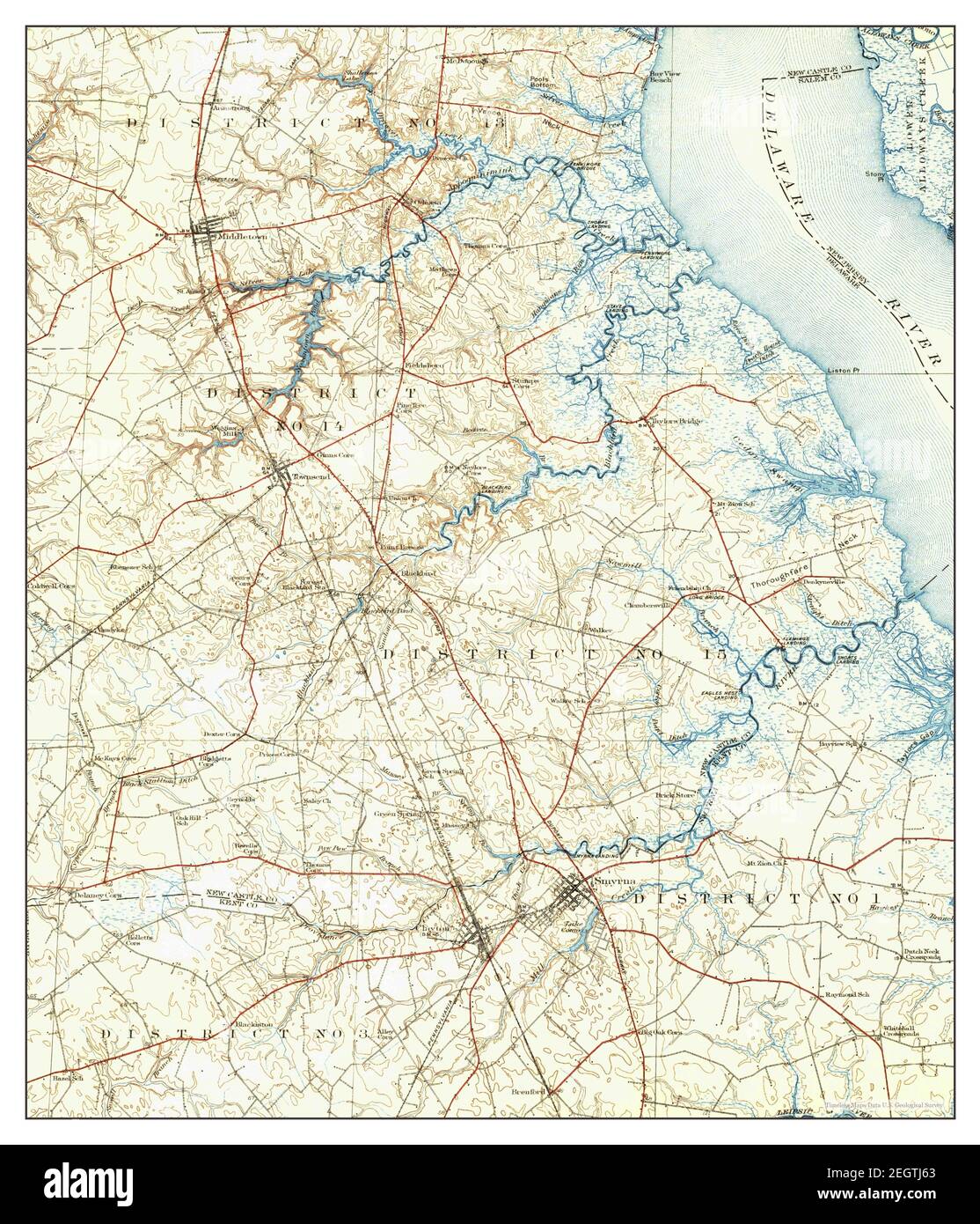 Map of smyrna hi-res stock photography and images - Alamy