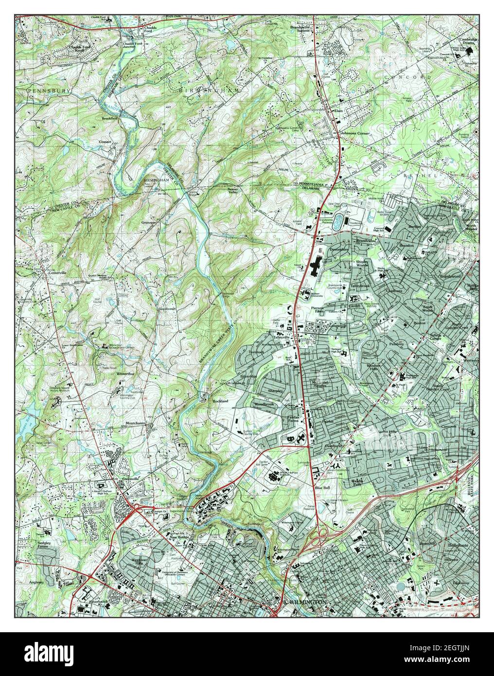 Wilmington North Delaware map - Wilmington North Delaware Map 1993 124000 United States Of America By Timeless Maps Data Us Geological Survey 2EGTJJN