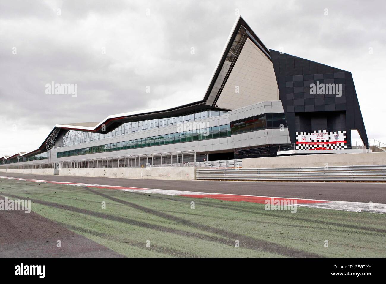Formula One - F1 - Official launch of The Silverstone Wing  - The Silverstone Wing, Silverstone Circuit, Northamptonshire, NN12 8TN  - 17/5/11  General view of the Silverstone Wing  Mandatory Credit: Action Images / Peter Cziborra  Livepic Stock Photo