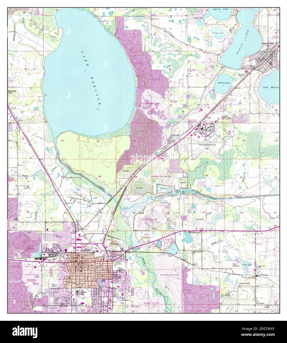 Bartow map hires stock photography and images Alamy