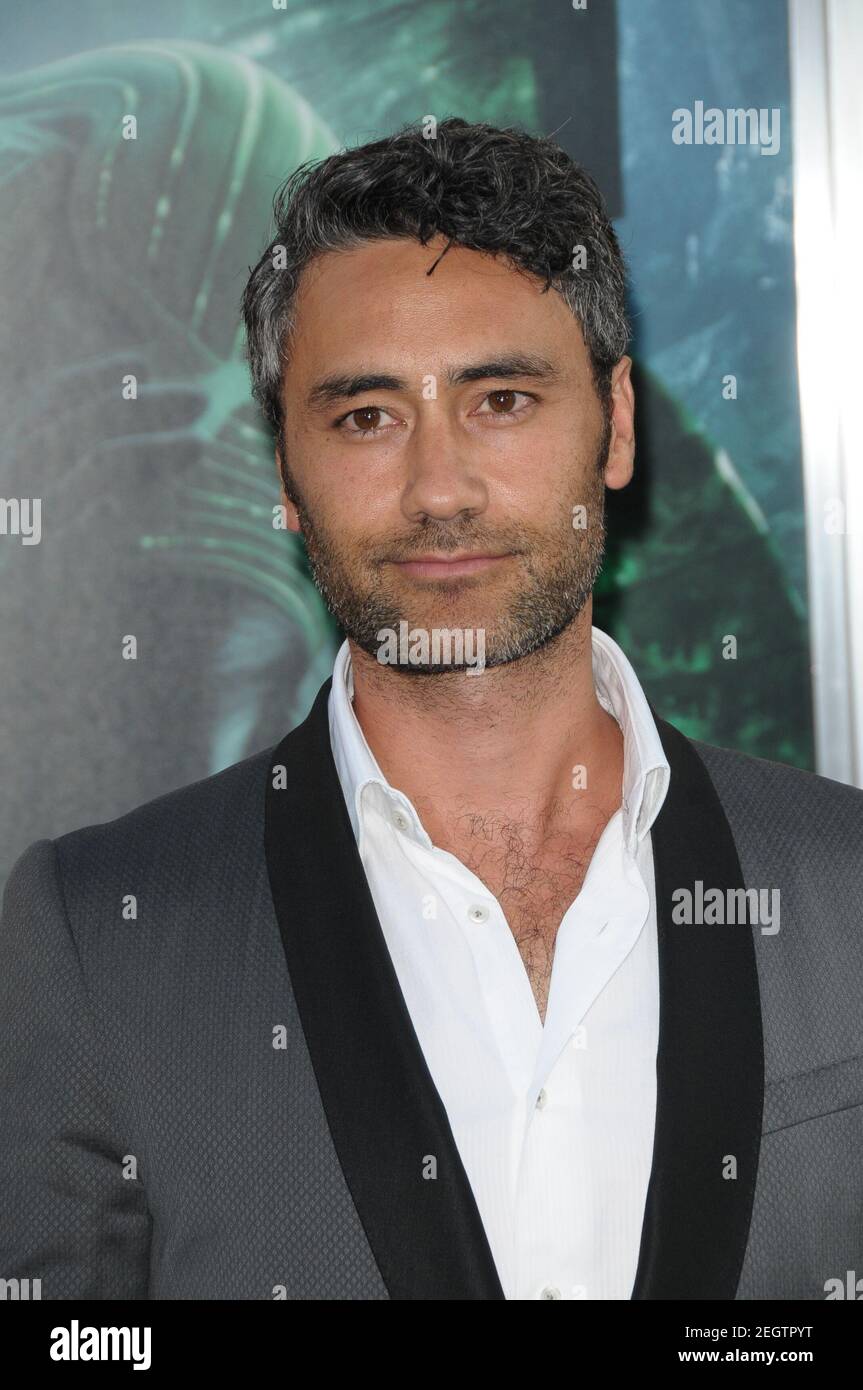 Taika Waititi Green Lantern Premiere High Resolution Stock Photography And Images Alamy