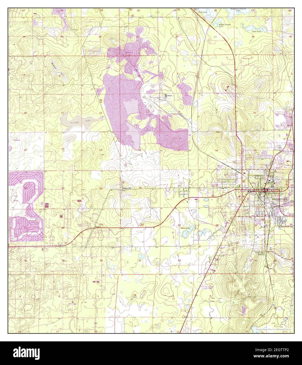 Brooksville Florida Map 1954 1 24000 United States Of America By   Brooksville Florida Map 1954 124000 United States Of America By Timeless Maps Data Us Geological Survey 2EGTTP2 