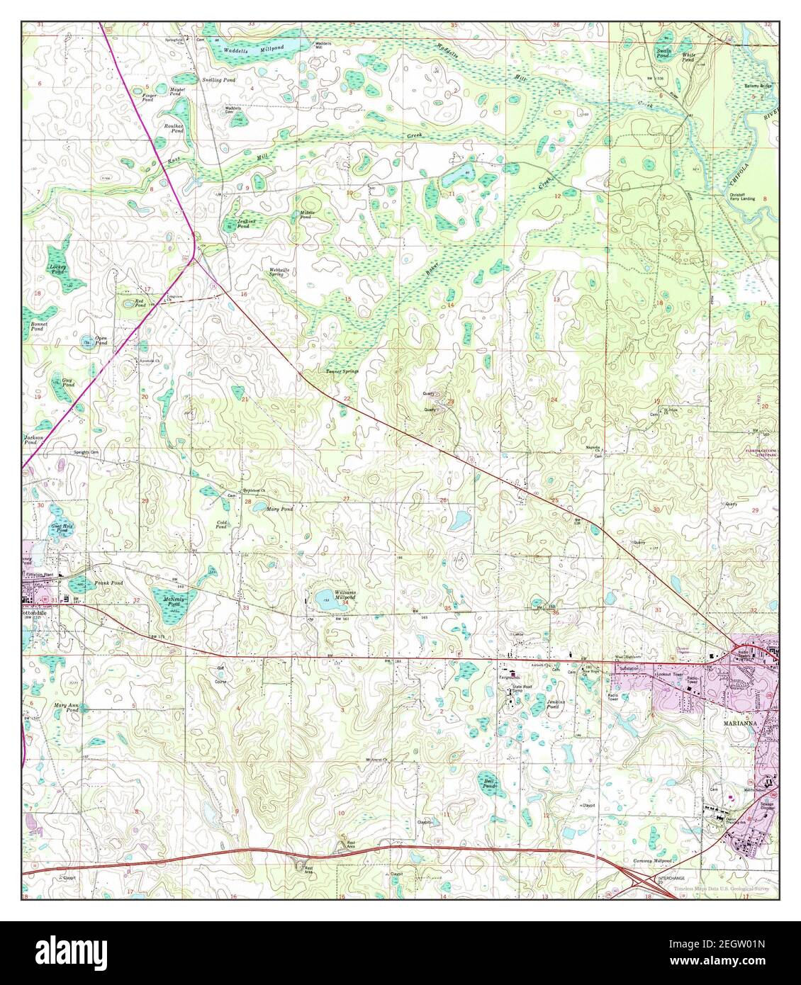 Cottondale map hires stock photography and images Alamy