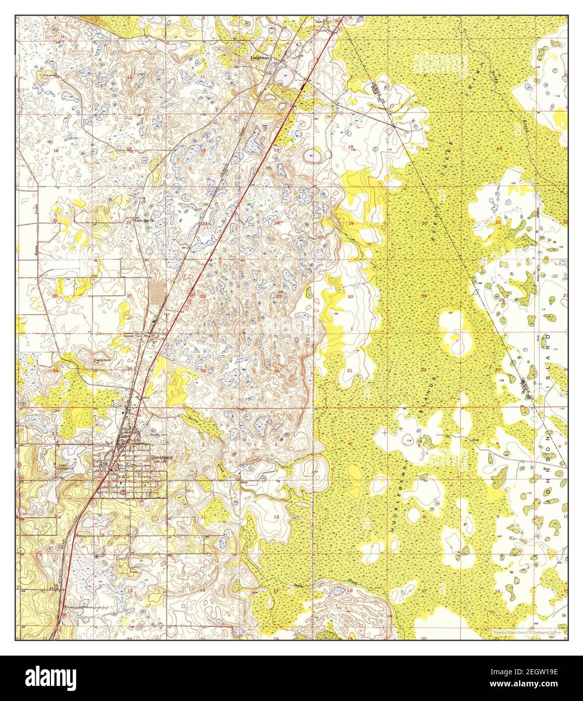 Davenport Florida map 1953 1 24000 - Davenport Florida Map 1953 124000 United States Of America By Timeless Maps Data Us Geological Survey 2EGW19E
