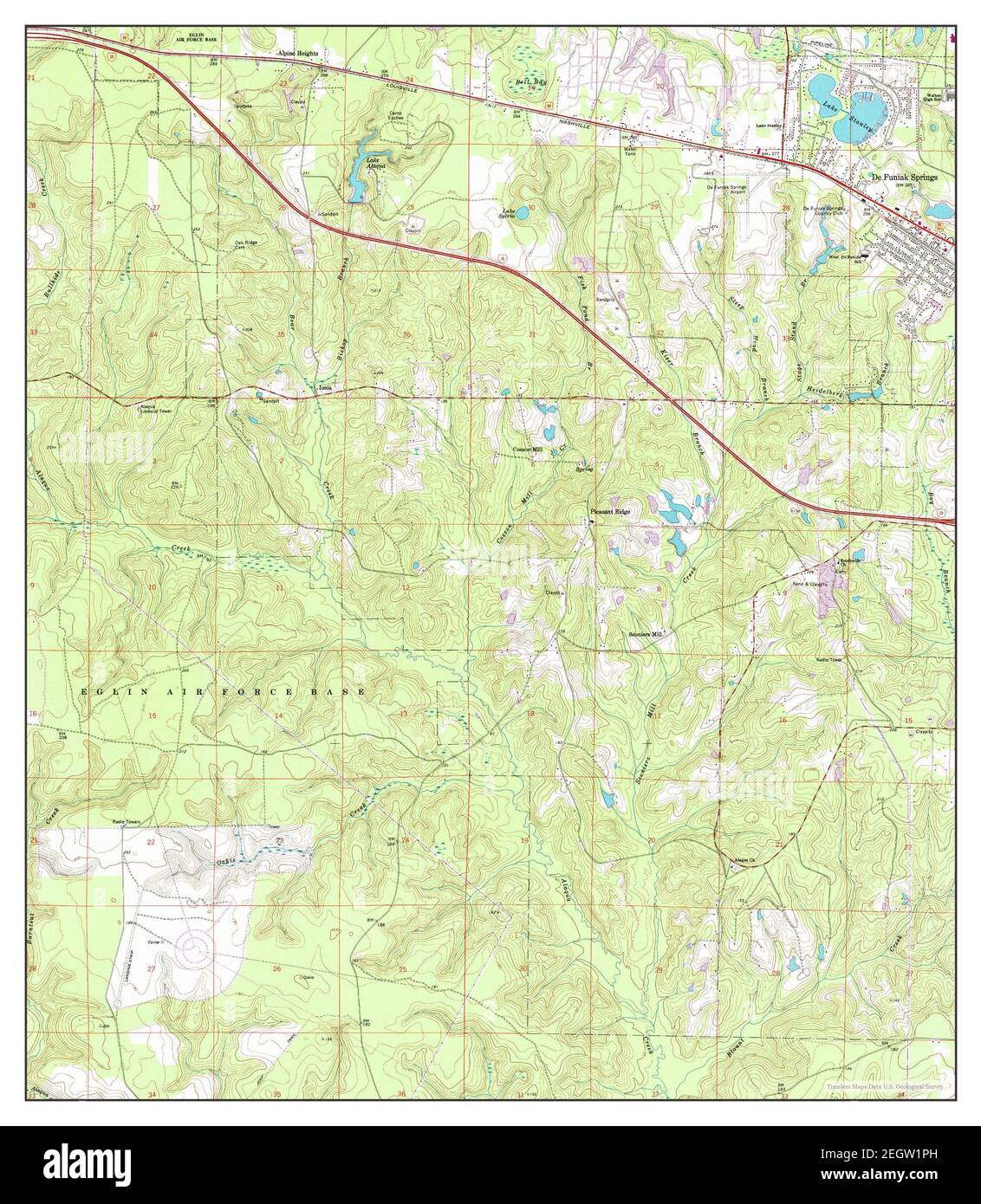De Funiak Springs West Florida - De Funiak Springs West Florida Map 1973 124000 United States Of America By Timeless Maps Data Us Geological Survey 2EGW1PH defuniak florida map