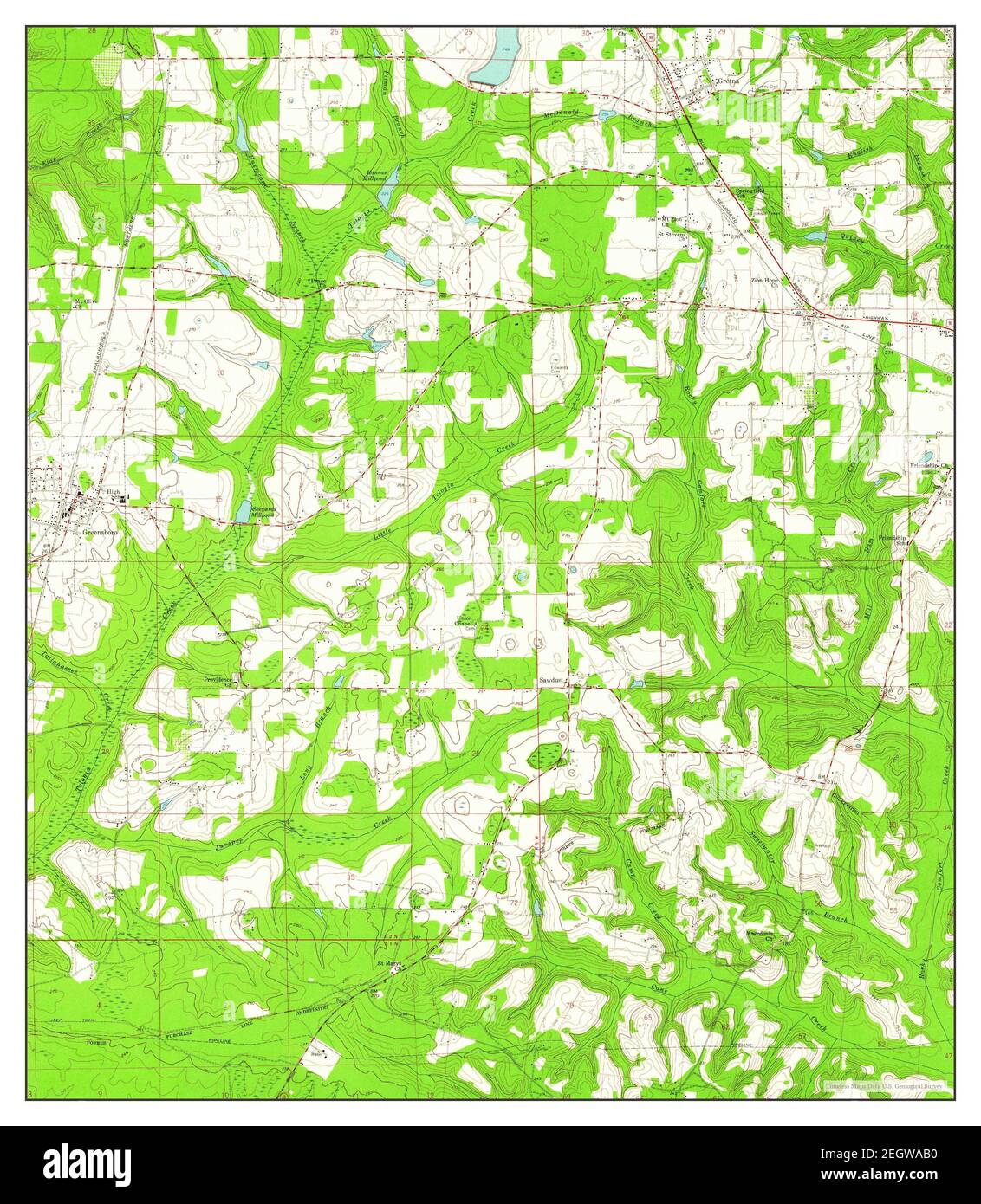 Gretna Florida map 1959 1 24000 - Gretna Florida Map 1959 124000 United States Of America By Timeless Maps Data Us Geological Survey 2EGWAB0 