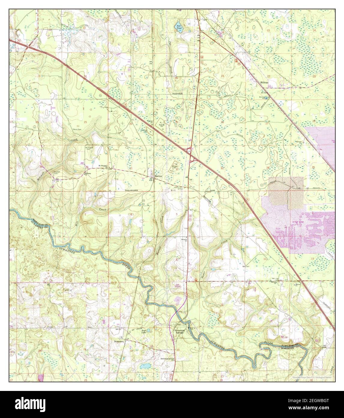 Hillcoat, Florida, map 1961, 1:24000, United States of America by ...