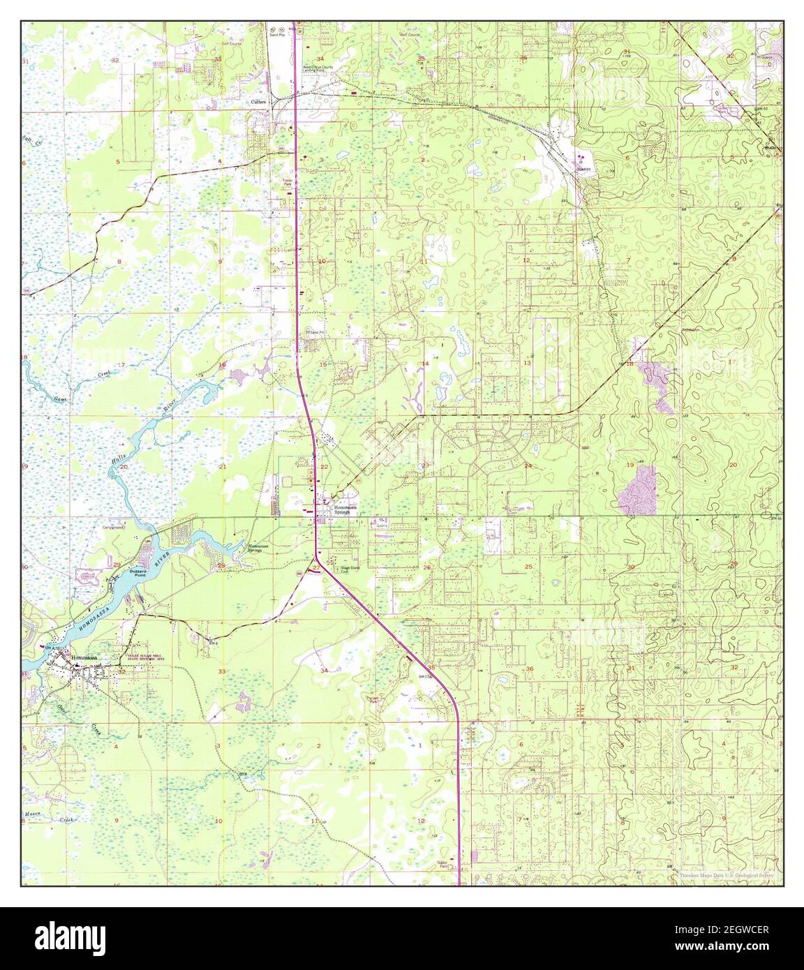 Homosassa Florida map 1954 1 24000 - Homosassa Florida Map 1954 124000 United States Of America By Timeless Maps Data Us Geological Survey 2EGWCER