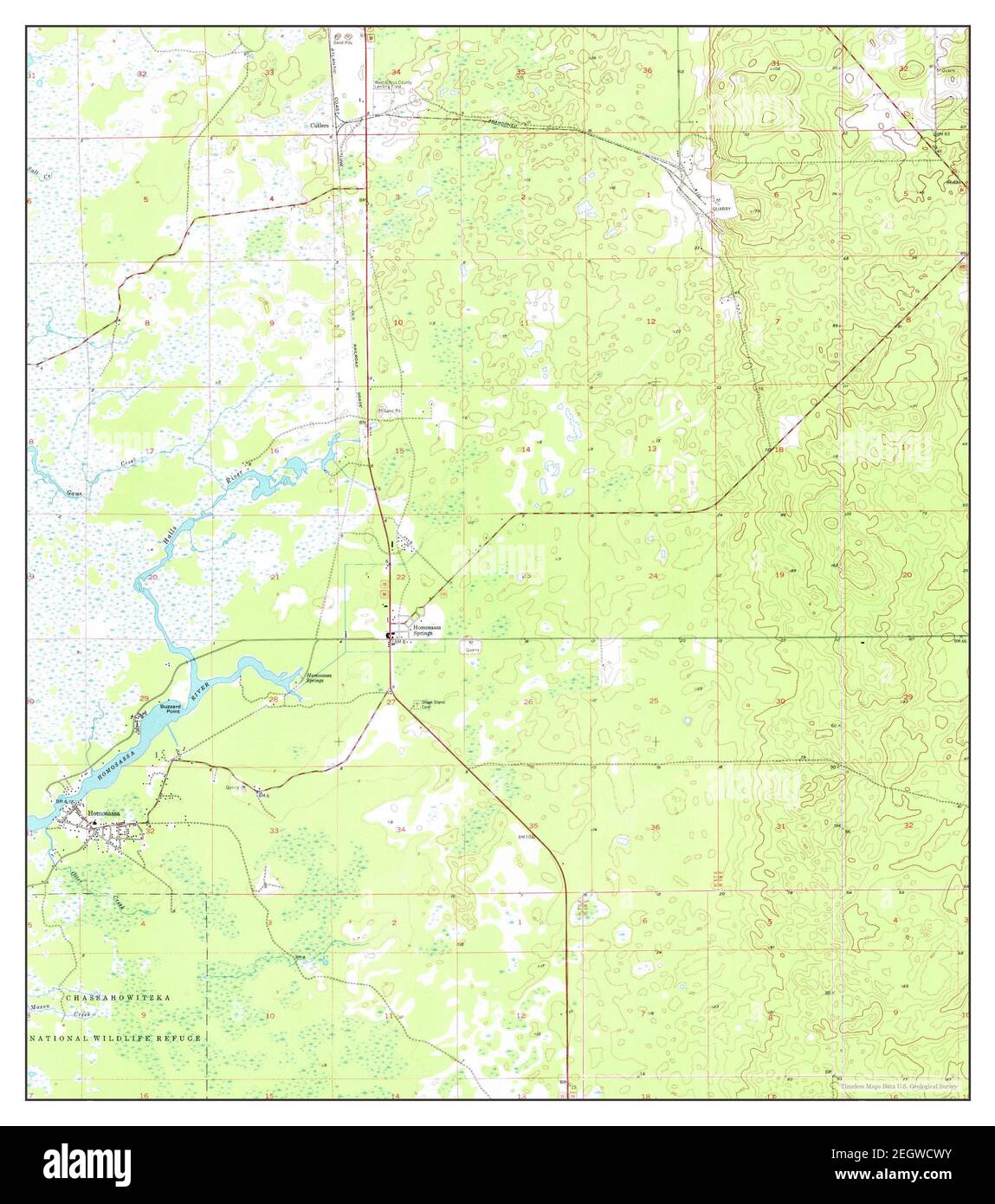 Homosassa Florida map 1954 1 24000 - Homosassa Florida Map 1954 124000 United States Of America By Timeless Maps Data Us Geological Survey 2EGWCWY