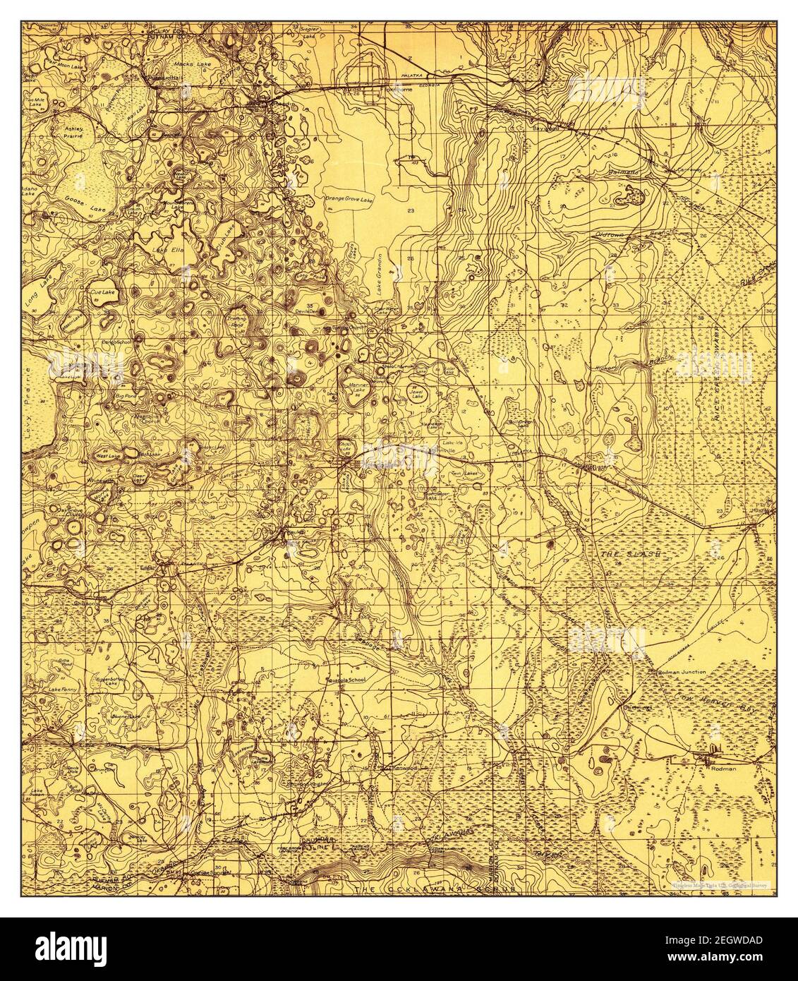 Interlachen Florida map 1915 - Interlachen Florida Map 1915 148000 United States Of America By Timeless Maps Data Us Geological Survey 2EGWDAD 