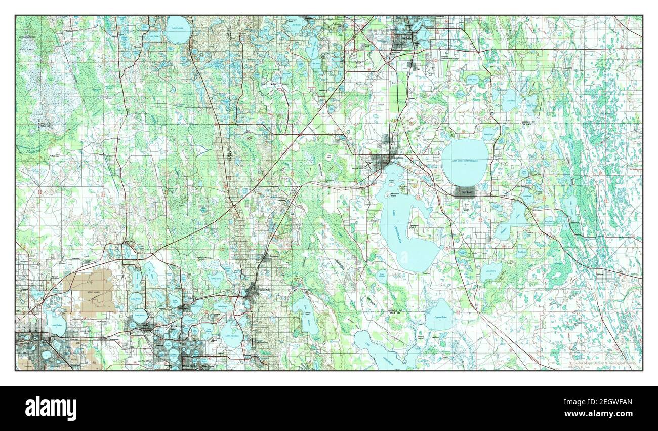 Kissimmee Florida map 1979 1 100000 - Kissimmee Florida Map 1979 1100000 United States Of America By Timeless Maps Data Us Geological Survey 2EGWFAN