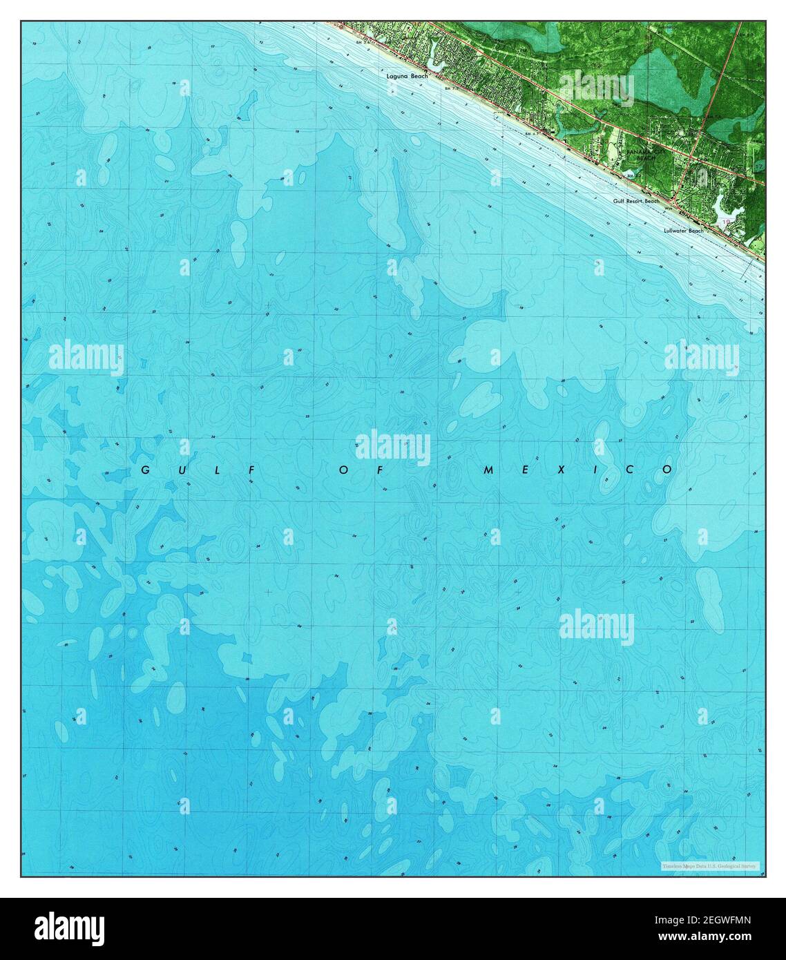 Laguna Beach Florida map 1982 - Laguna Beach Florida Map 1982 124000 United States Of America By Timeless Maps Data Us Geological Survey 2EGWFMN 